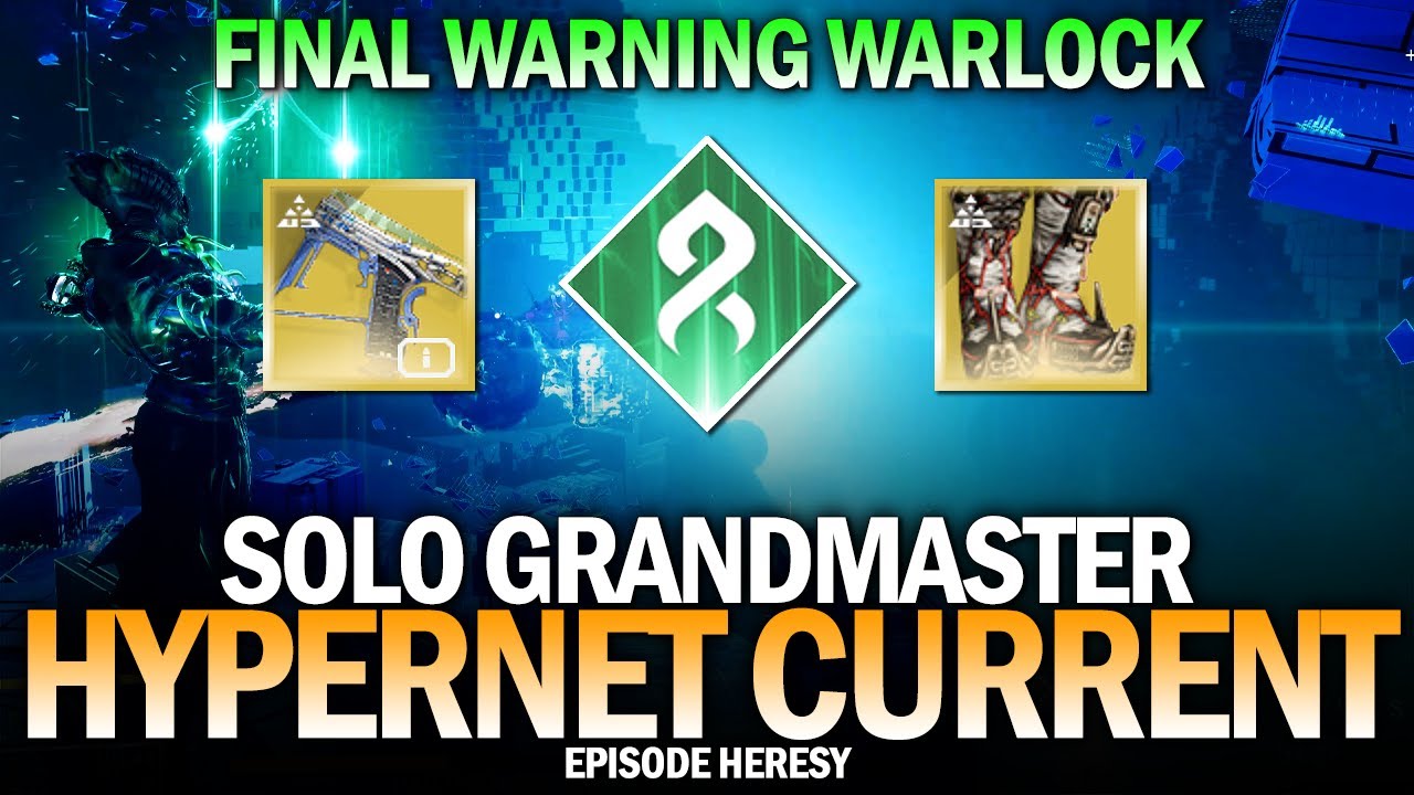 Solo GM Hypernet Current on Strand Warlock w/ Final Warning [Destiny 2 Episode Heresy]