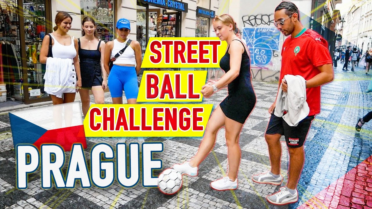 Public Street Challenge (Football) | Prague تحدي الكرة في مدينة براغ