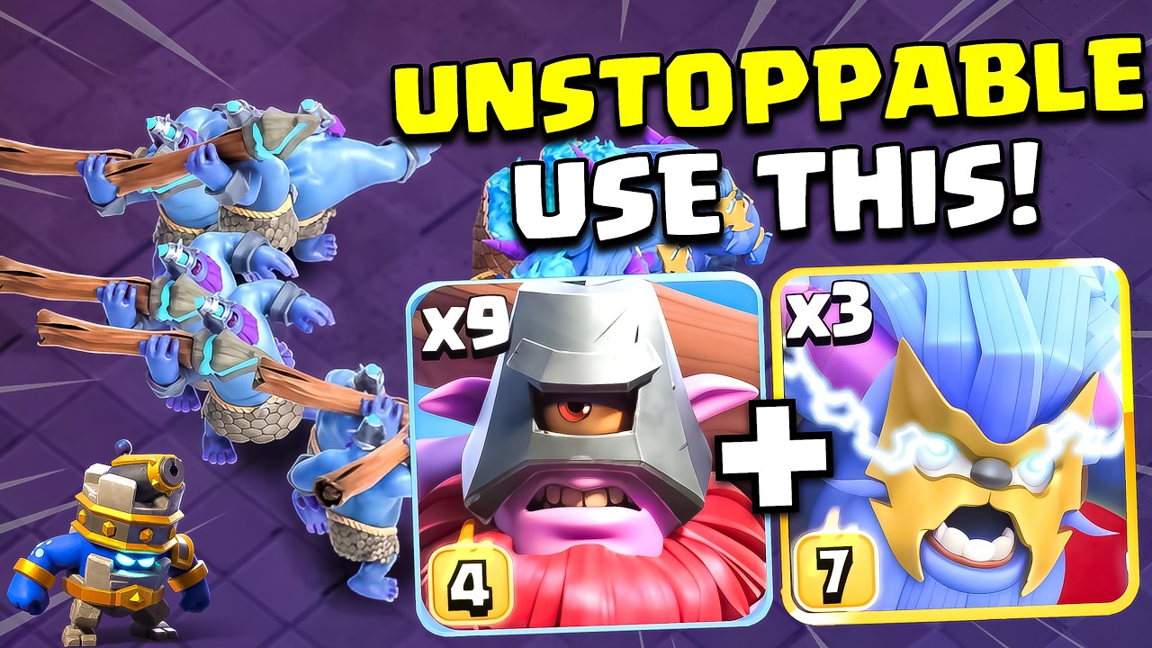 Thrower + Super Yeti are UNSTOPPABLE! TH18 Attack Strategy Clash of Clans