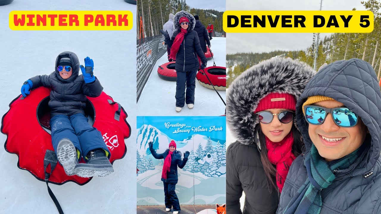 Denver Day 5 | Winter Park, Colorado | Coca-Cola Snow Tubing | Winter Park Gondola | Colorado Vlog