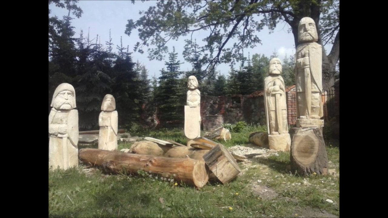 Drewniane rzeźby - Piotr Gołębiowski