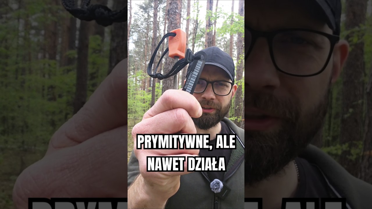 Jak używać krzesiwa. Szybko i na temat.😈 #ciekawostki #bushcraft #survival
