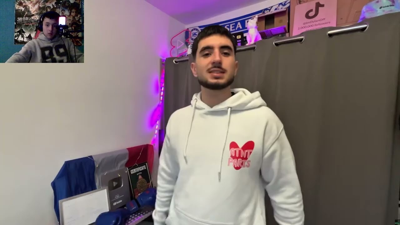 je react à ImDylanoff mon youtubeur préféré
