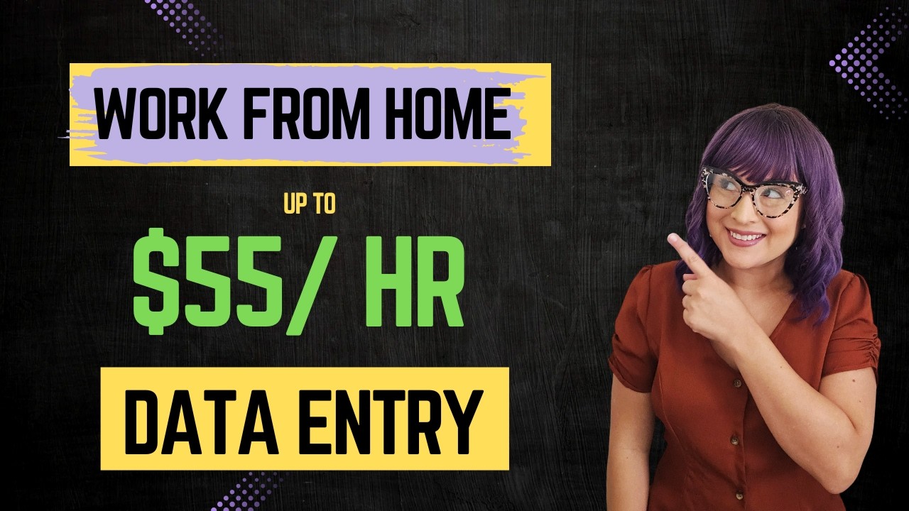 Work From Home Data Entry Jobs  Remote Hiring No Degree, No Phones