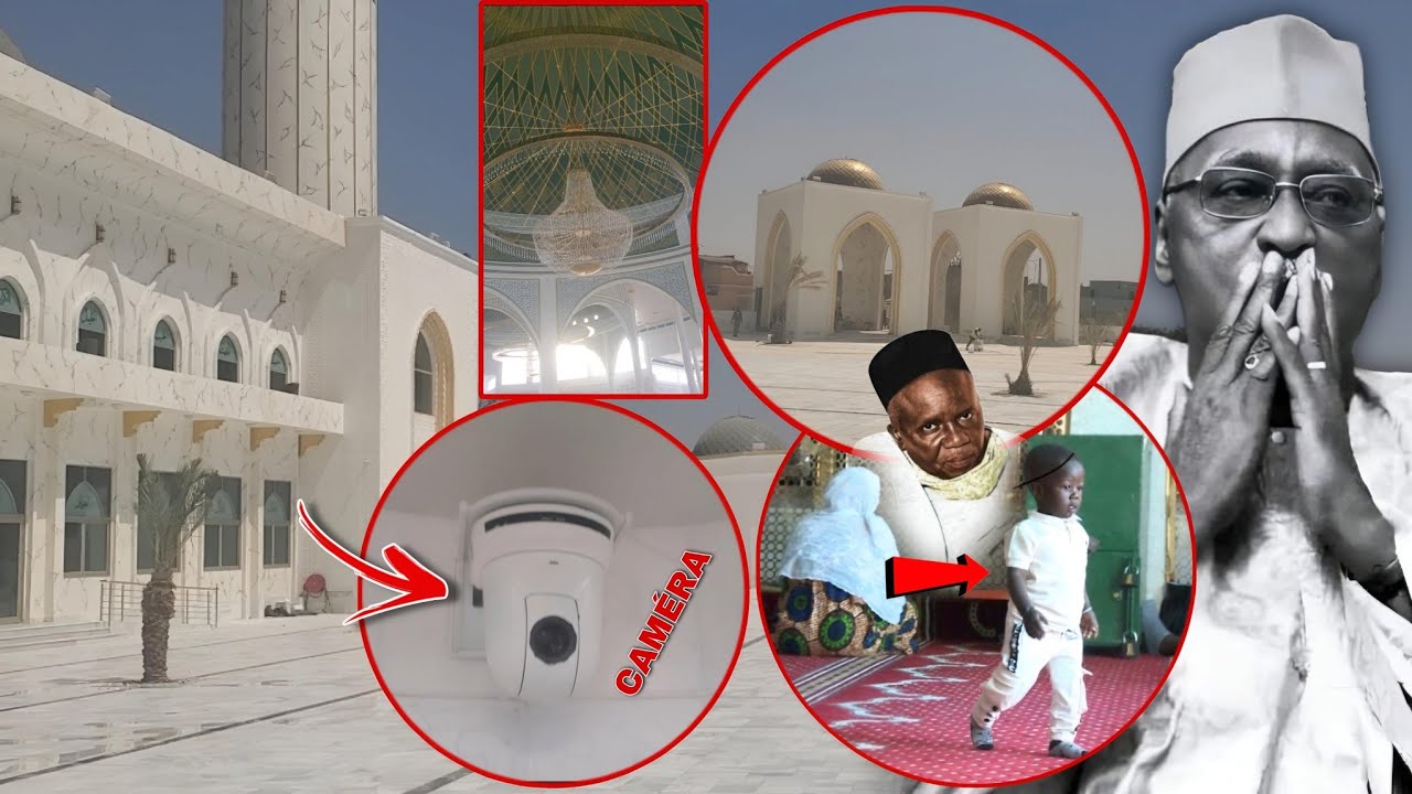 🛑intérieur de la Grand mosquée de Tivaouane Les Caméra... Visite de Chantier 10 avril 2025