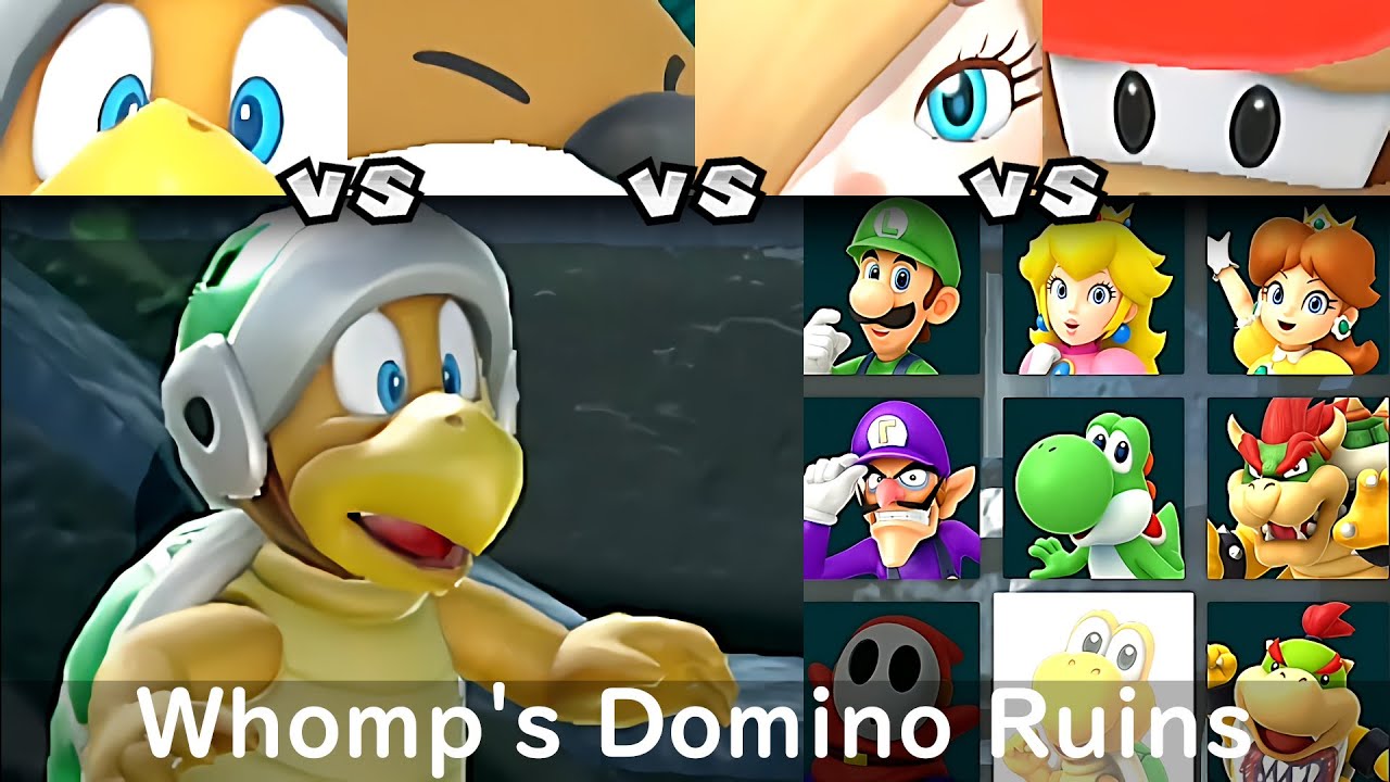 Super Mario Party Hammer Bro vs Monty Mole vs Rosalina vs Diddy Kong #46