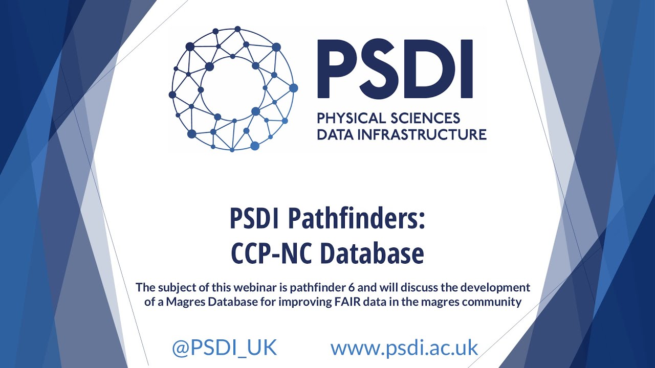 PSDI Pathfinders: CCP-NC Database