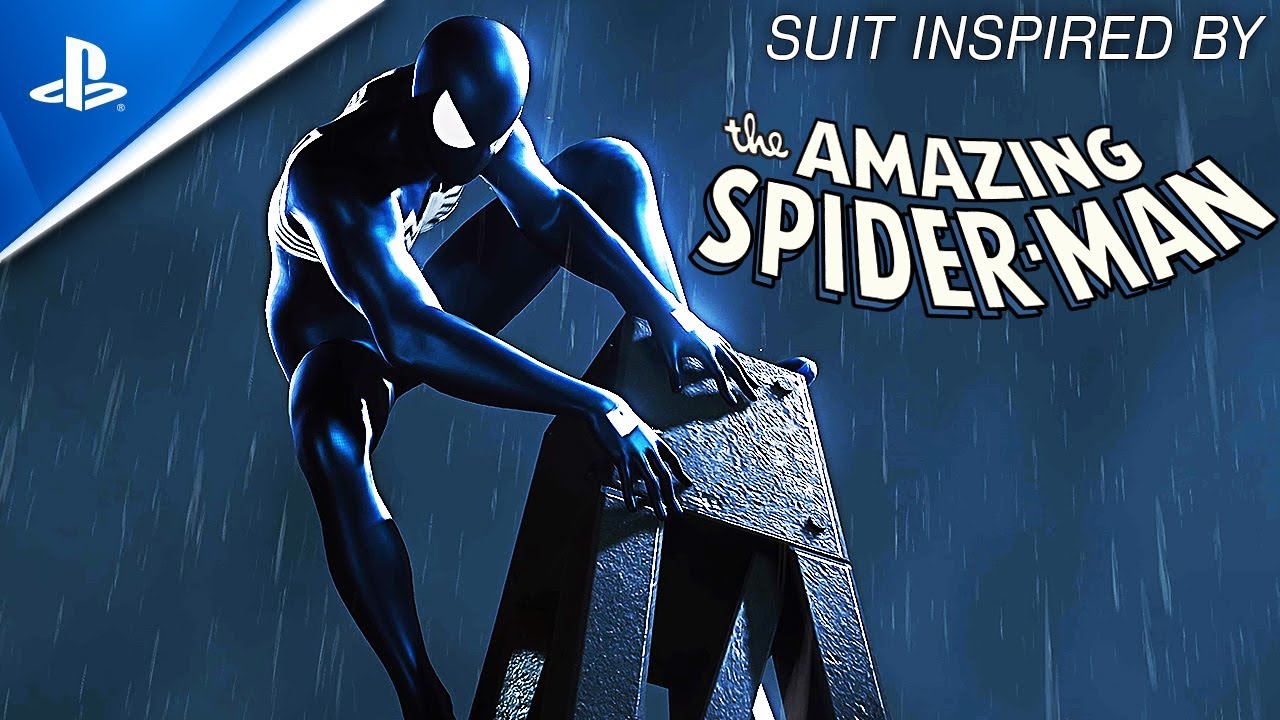 NEW Comic Accurate Black Suit Spider-Man First Appearance Symbiote - Spider-Man PC MODS