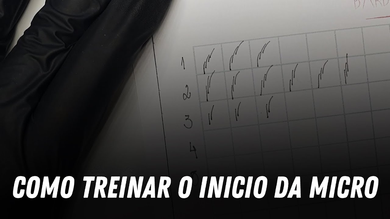 #24 Como treinar o inicio da sobrancelha