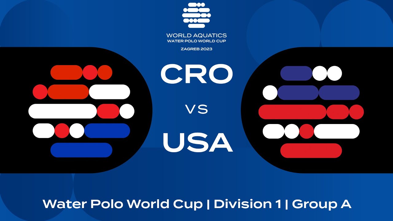 LIVE | Croatia vs USA | Water Polo World Cup 2023 | Group A