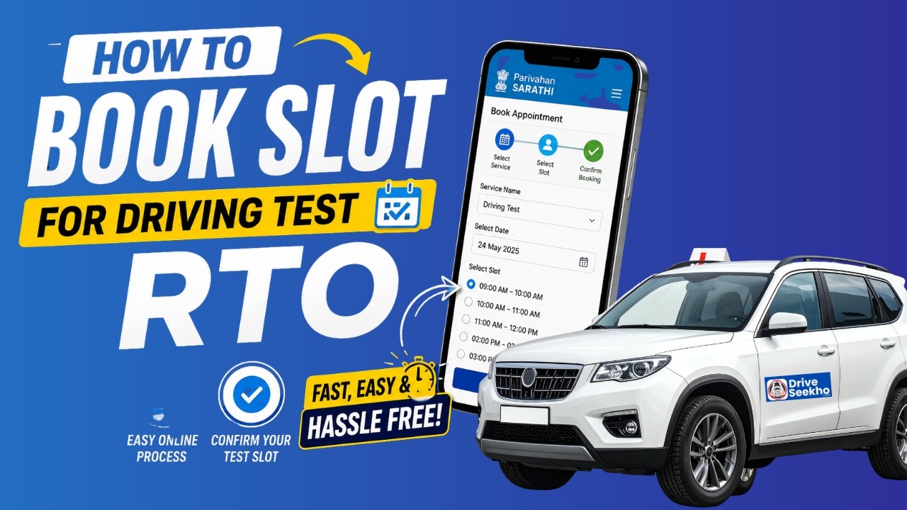 How to Book a Driving Test Slot on Parivahan Portal | Easy Process Online  | 2026