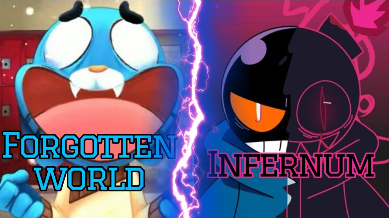 (FNF mashup) Cor. Whitty vs Gamball - Burned world (Infernum x Forgotten world)