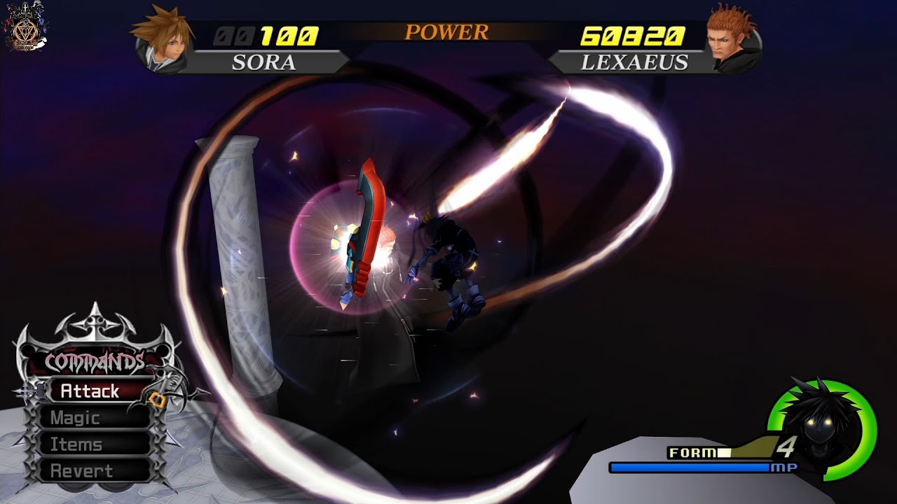 KH2 Final Mix - Lexaeus Data Battle (Critical Mode) ~ Featuring Anti Form