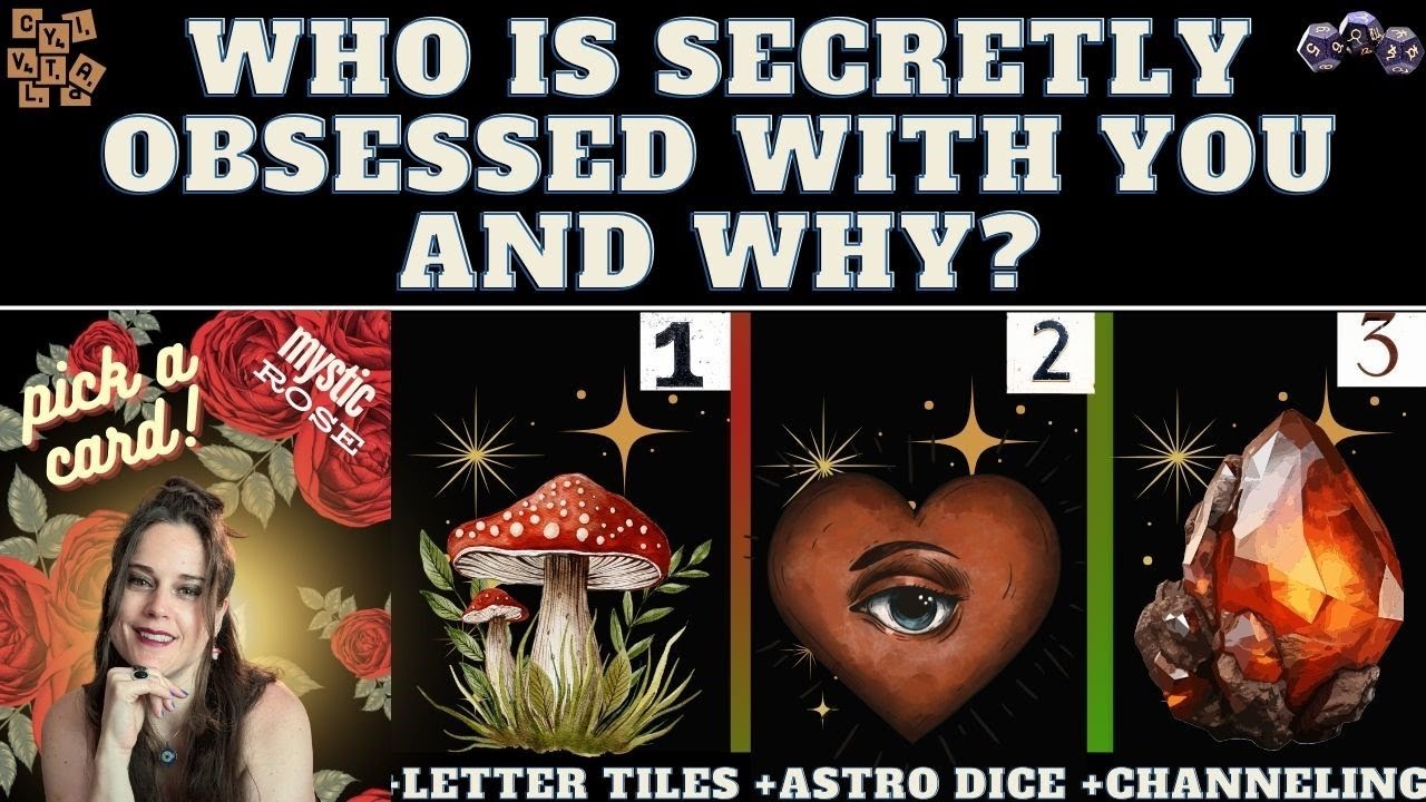 WHO IS SECRETLY OBSESSED WITH YOU AND WHY? 💗 Tarot Pick A Card (+details)