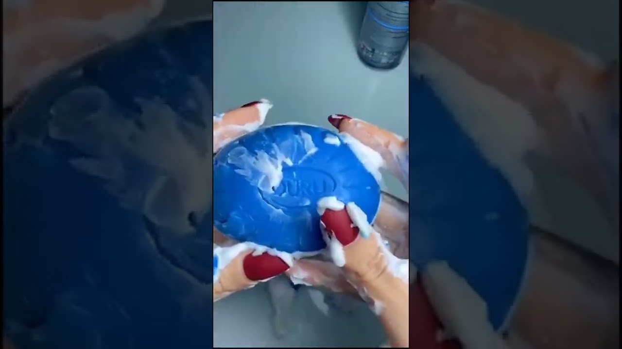 Satisfying soap suds sounds / asmr