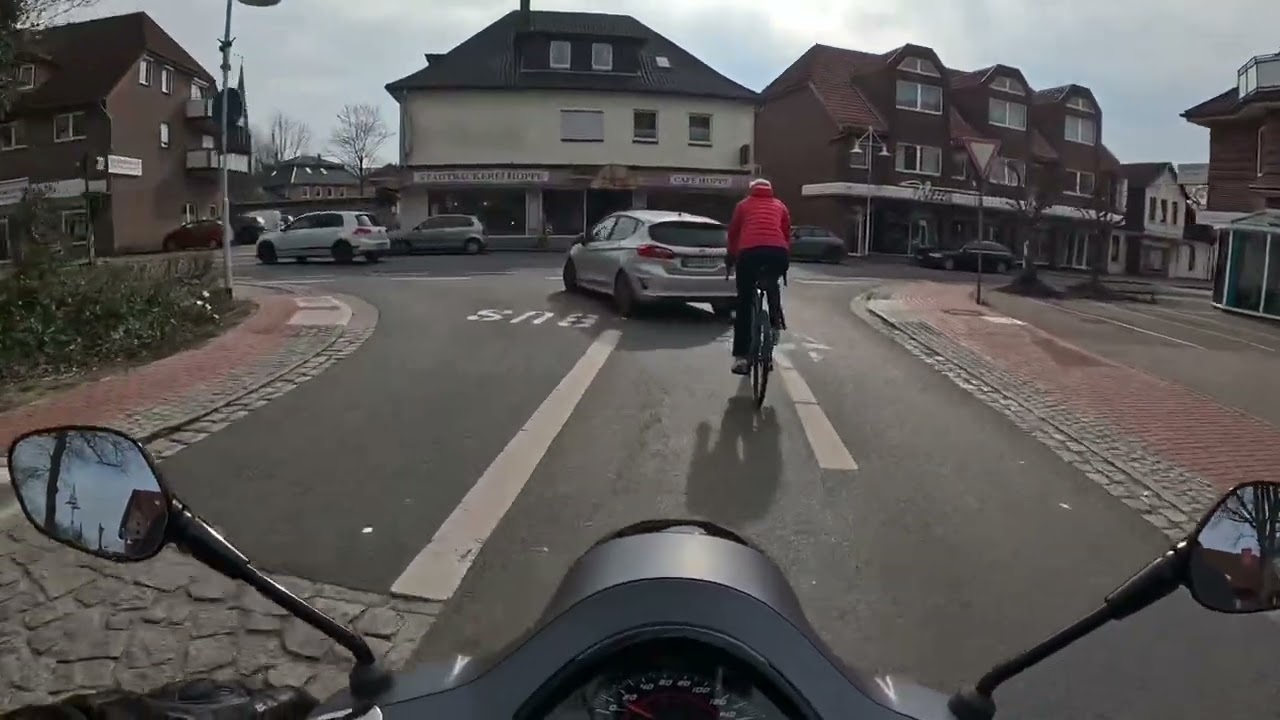 Erste Tour mit der Vespa GTS 300