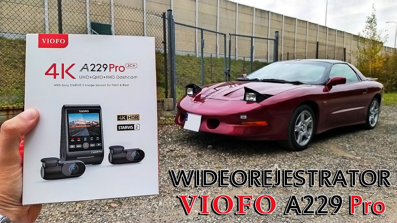 VIOFO A229 Pro 3ch | KrychuTIR&trade; x