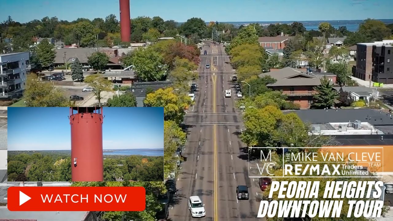 Peoria Area Tour: Peoria Heights ⎮ The Mike Van Cleve Team with RE/MAX Traders Unlimited