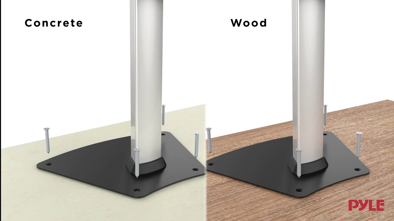 Anti-Theft Tablet Security Stand Kiosk, Floor Standing Mount Tablet Case Holder Display - PSPADLK60