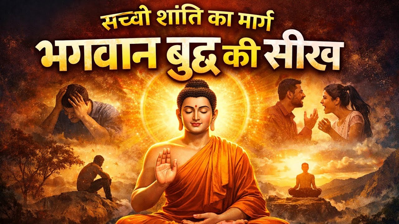 सच्ची शांति का मार्ग  बुद्ध की शक्तिशाली सीख।The Path to True Peace | Powerful Teachings of Buddha।