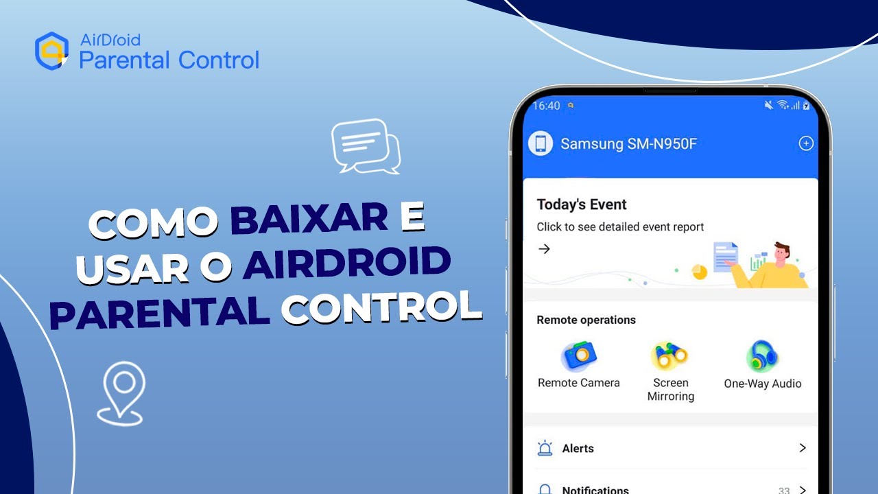 Como Baixar e Instalar AirDroid Parental Control | Guia Completo 2023 Fácil