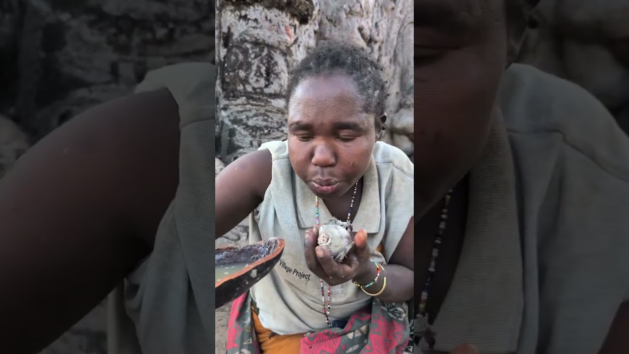Meet the Hadzabe Women | Strength, Roles & Daily Life in the Tribe #hadzabetribe #food #africa #duet