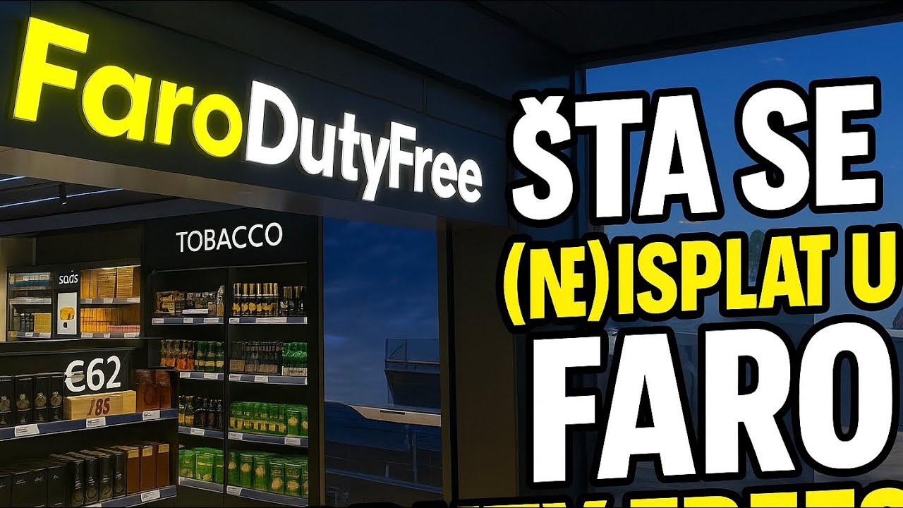 Inside Faro - Portugal Airport Duty Free &ndash; What&rsquo;s Worth Buying?