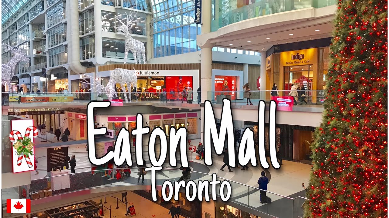 🇨🇦 Massive Christmas Tree at Eaton Centre!!! | Toronto | Canada