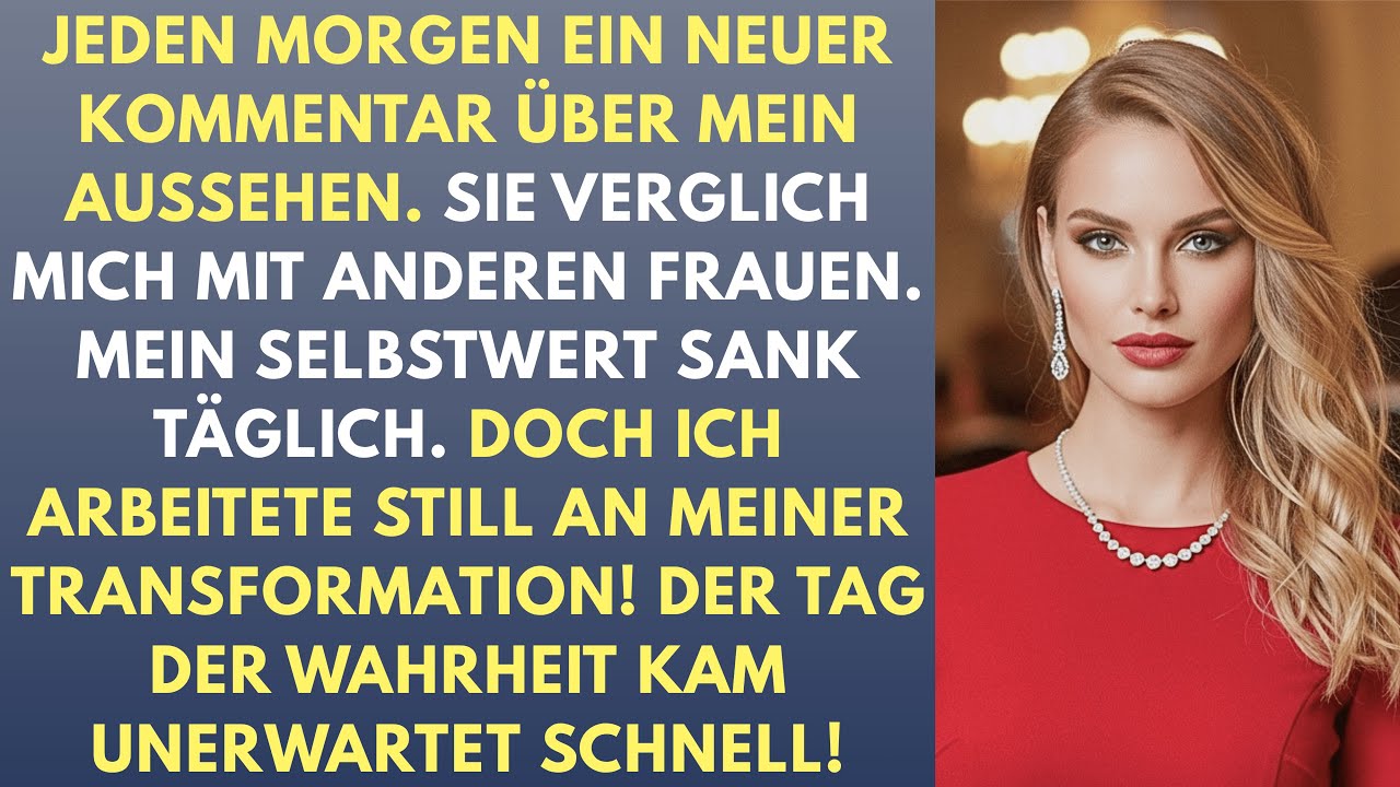 Schwägerin sagte ich sei zu hässlich für die Familie täglich - also machte ich heimlich das Eine...