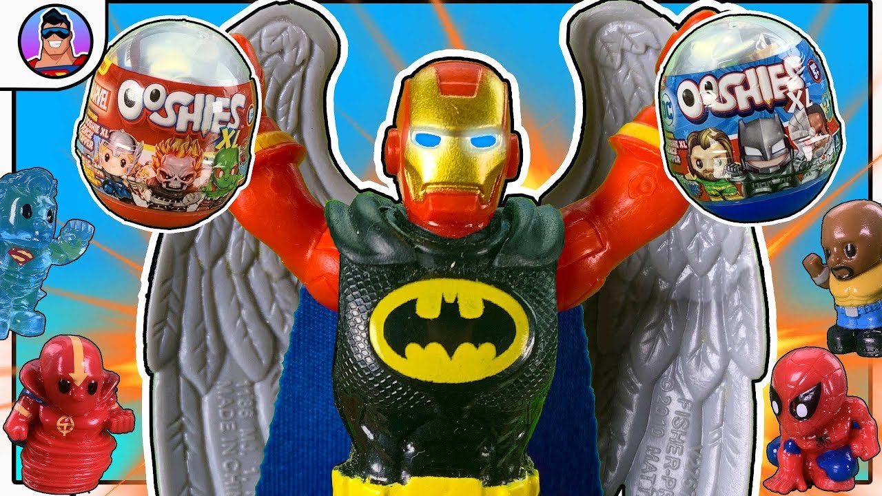 ОХОТА ЗА СОКРОВИЩАМИ №15! Битва случайных супергероев за DC и Marvel Ooshies XL!!!