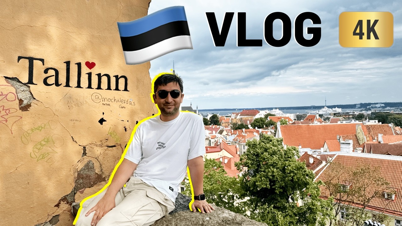 Kuzeyin İncisi: Tallinn VLOG (Estonya 🇪🇪) Kapsamlı Gezi Rehberi [4K]
