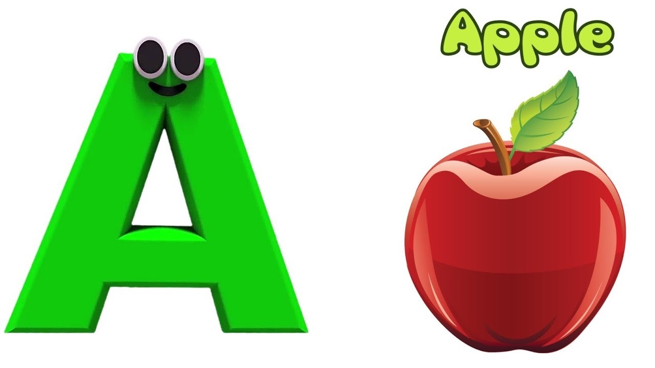 А — это яблоко 🍎 | Мультфильм-песенка про фонетику ABC для детей | Изучаем алфавит с удовольствие...