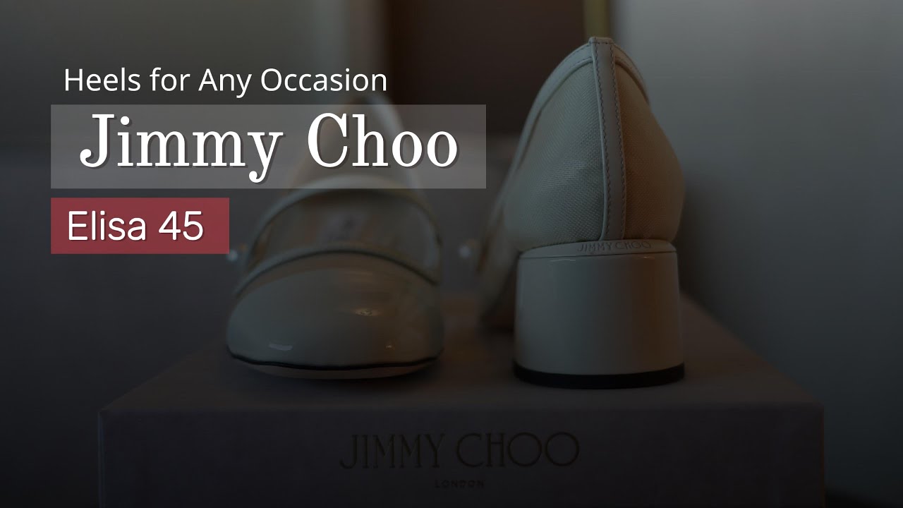 Unpacking Wedding Shoes That Go Beyond the Wedding | Jimmy Choo Elisa 45