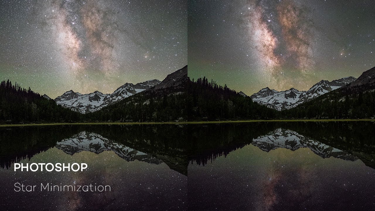 Basic Photoshop Milky Way Stacking & Blending Tutorial