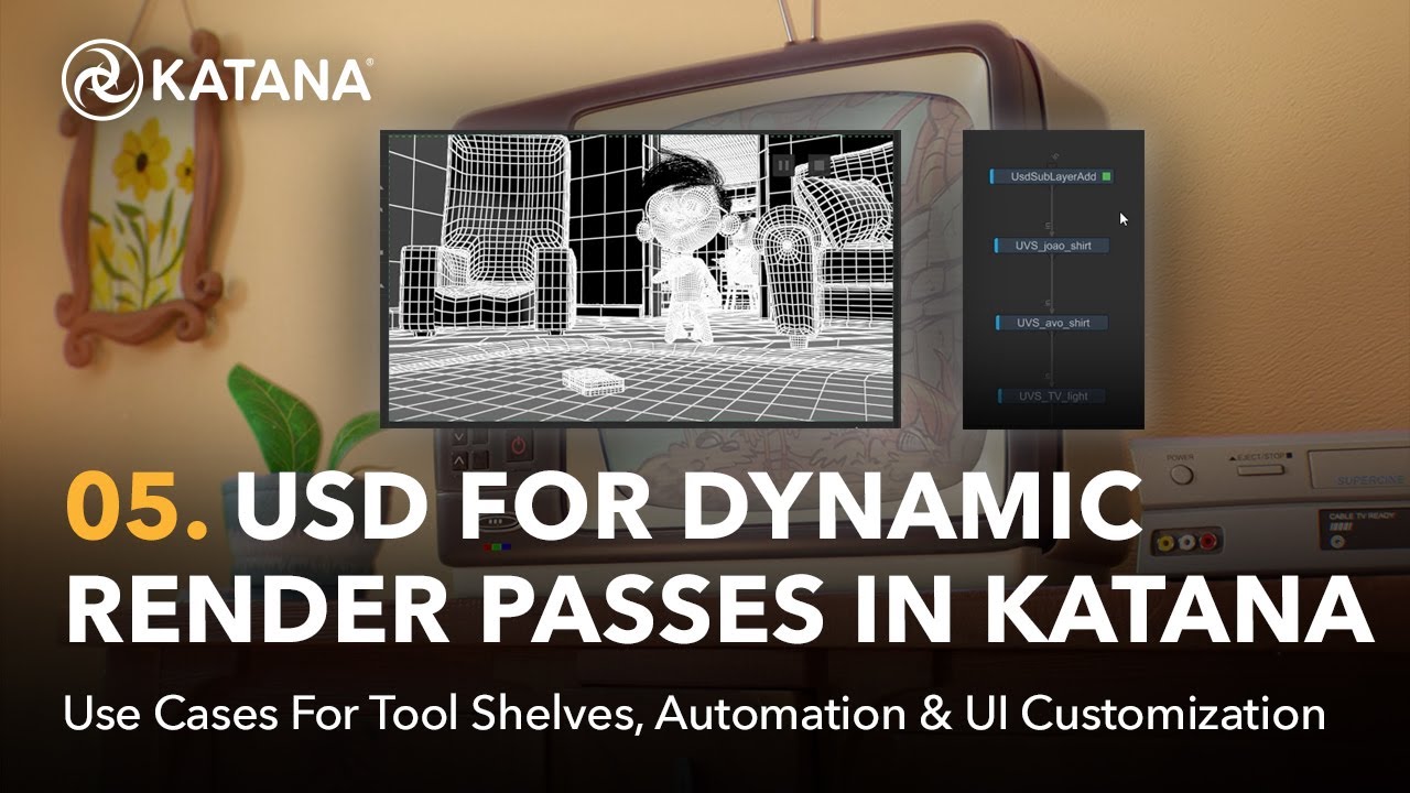 Automate & Customize | 05. USD for Dynamic Render Passes in Katana
