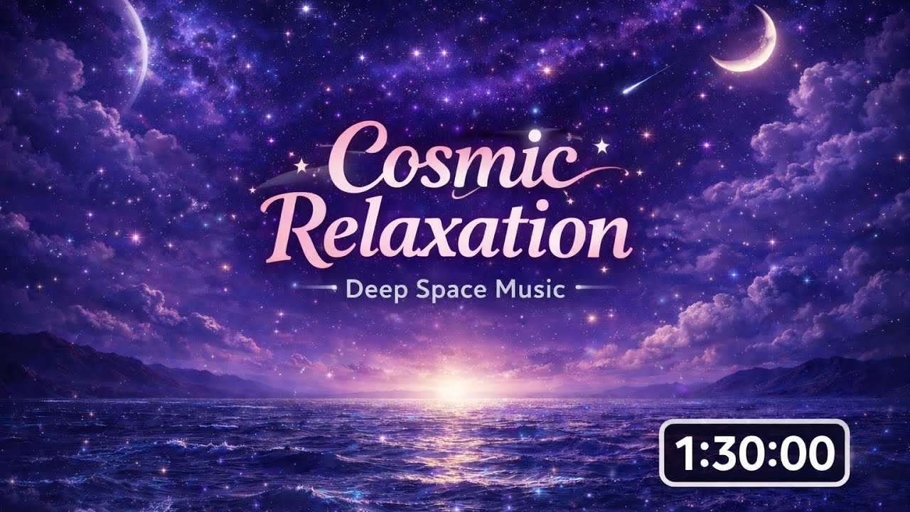 Cosmic Relaxation 🌌 Deep Space Ambient Music for Sleep, Meditation & Stress Relief