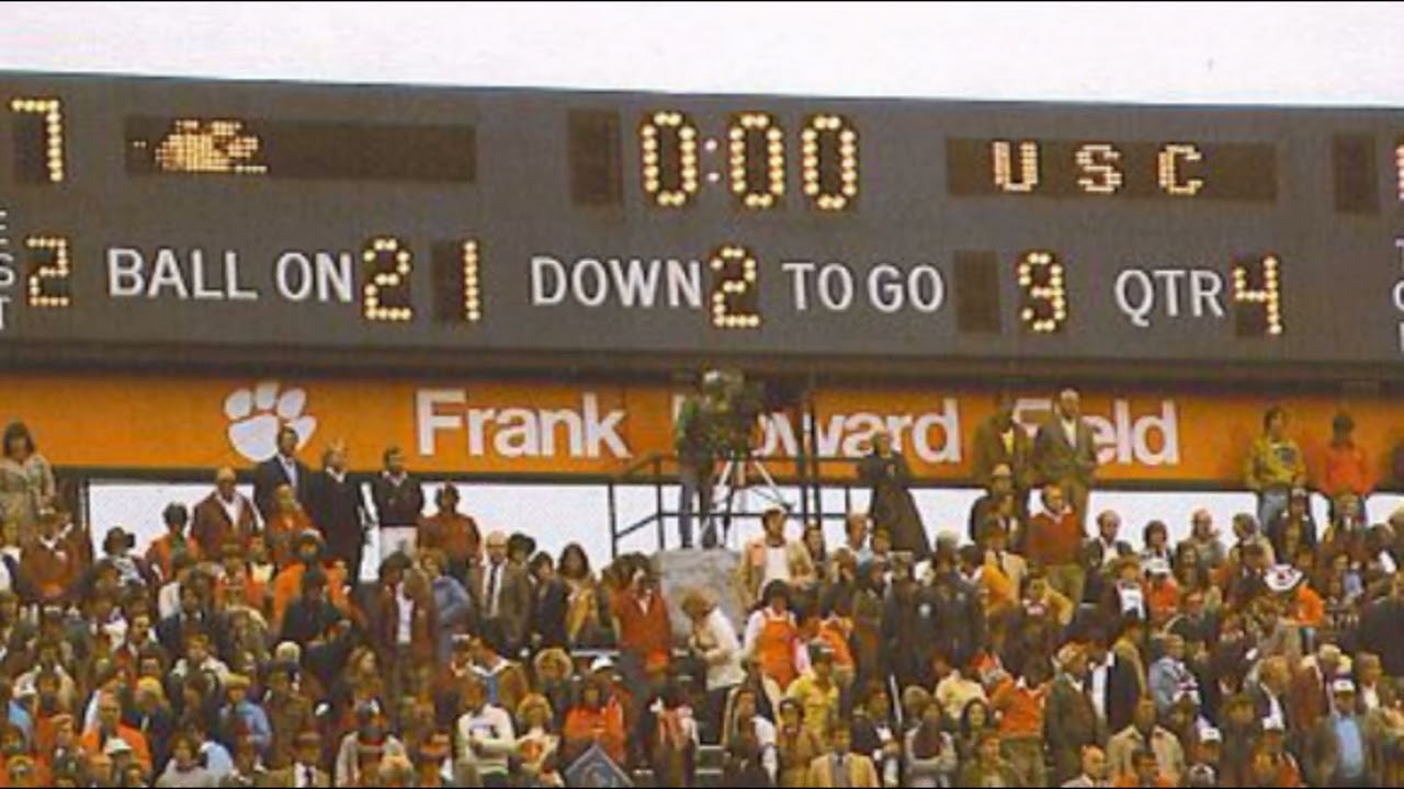 March 5th Clemson Historic Picture And Trivia Question Of The Day