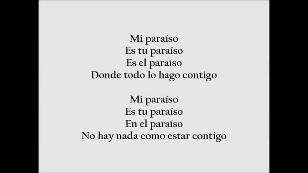 Dvicio - Para&iacute;so Letra