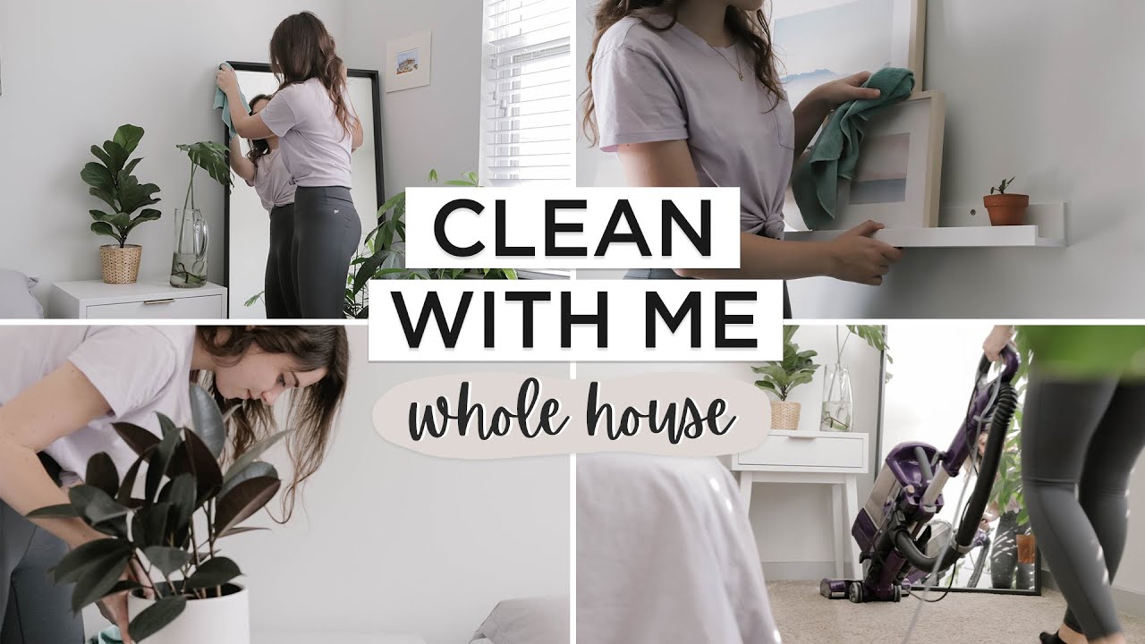 CLEAN My MINIMALIST HOUSE With Me | Minimalist Deep Cleaning & Tidying Routine
