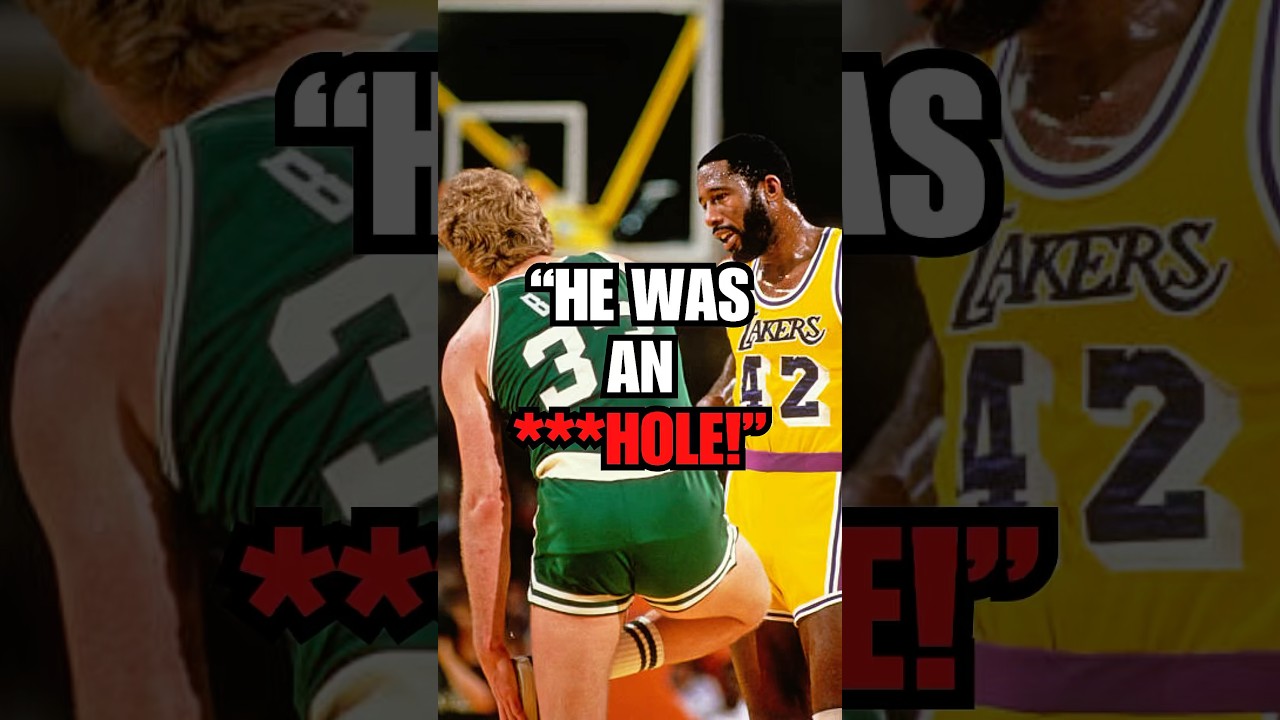 James Worthy tells two Larry Bird TRASH TALK stories! 🔥 #shorts #larrybird
