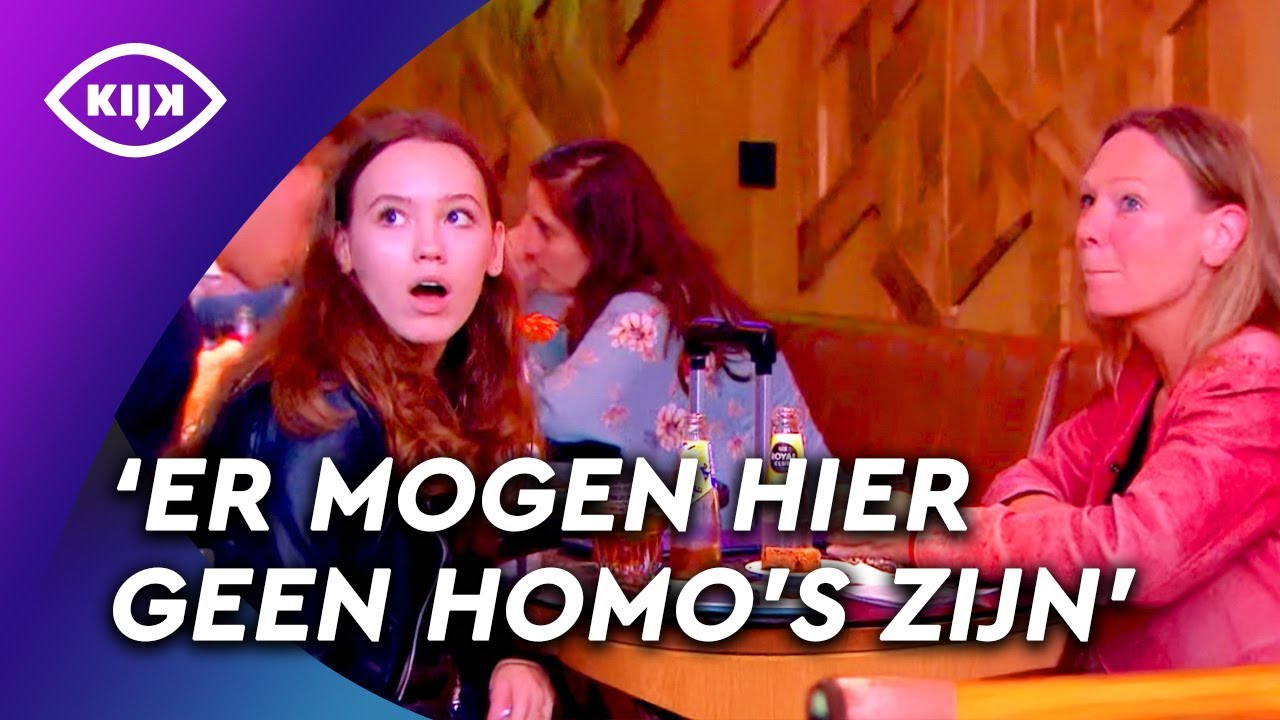 Zo reageren klanten van dit restaurant op HAAT tegen HOMO'S | Mensenkennis | KIJK