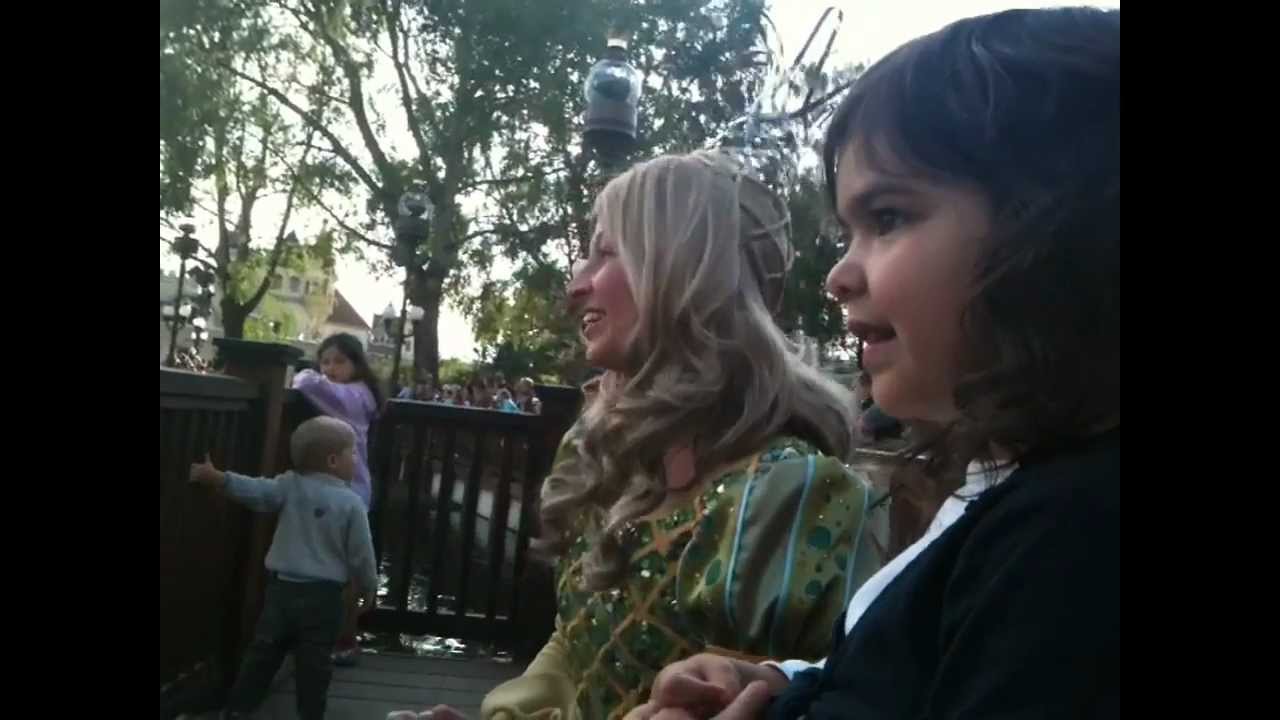 Efteling Aquanura opening door Naomi en de Prinses.