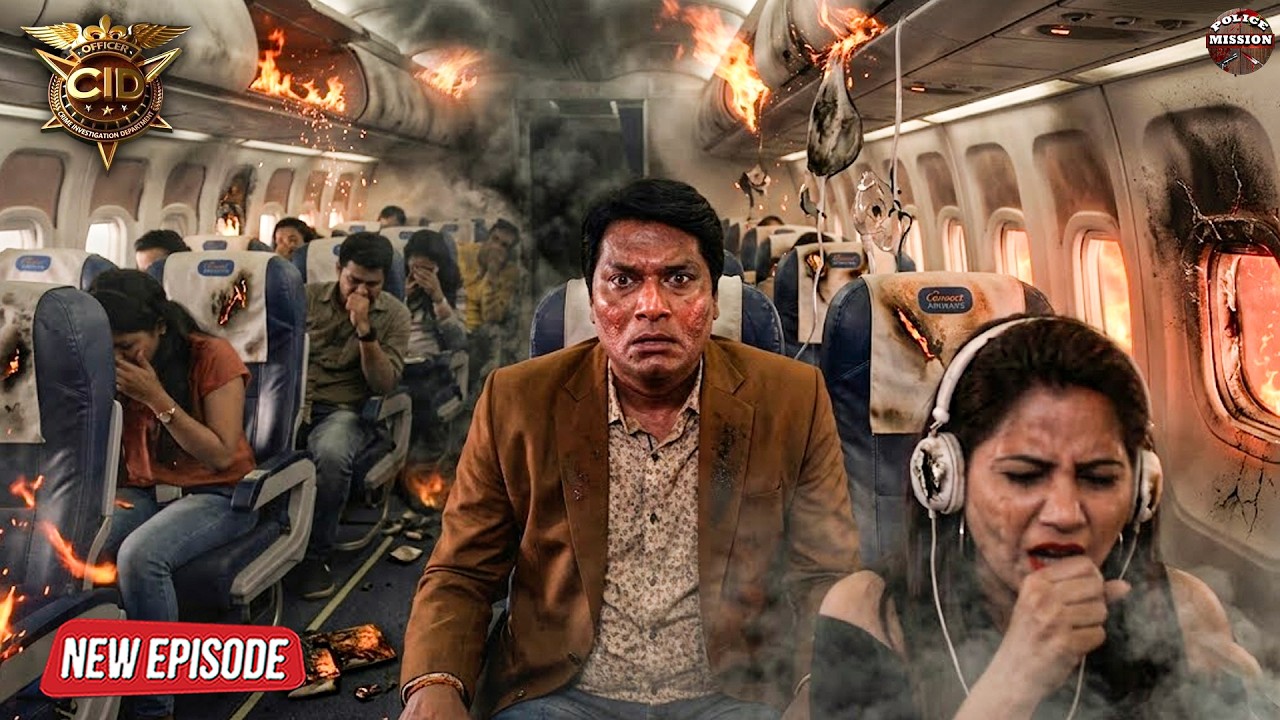 अभिजीत के फ्लाइट मे लगी आग | क्या अभिजीत बच पाएगा ? CID | Thriller | Full Episode #fire #love #hd