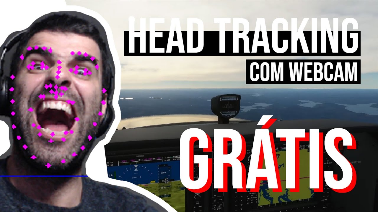 HEAD TRACKING com WEBCAM totalmente GRÁTIS!