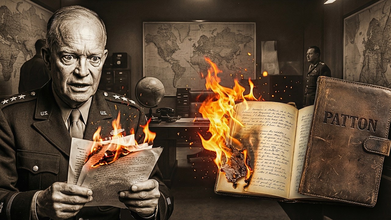 What Eisenhower Discovered in Patton’s Diary That Made Him Burn 50 Pages