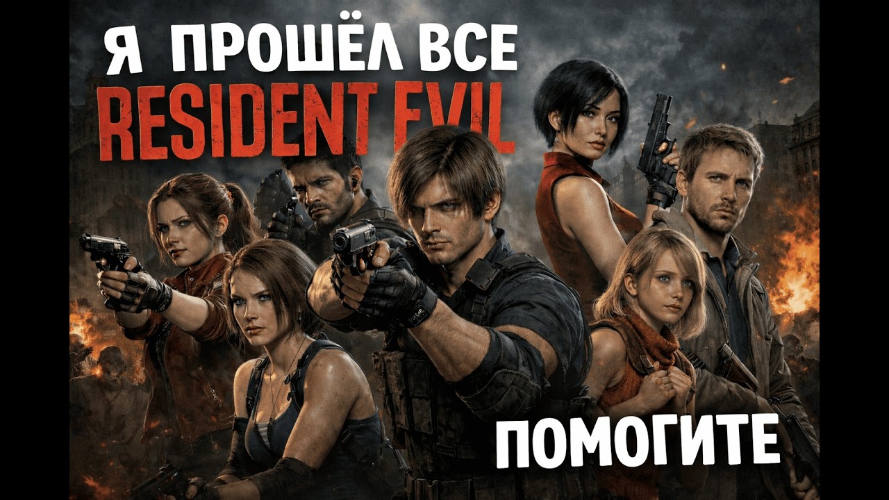Я ПРОШЕЛ ВСЕ ЧАСТИ Resident Evil — это было самое страшное в моей жизни