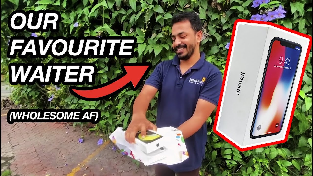 GIFTING HIM AN IPHONE (EMOTIONAL)