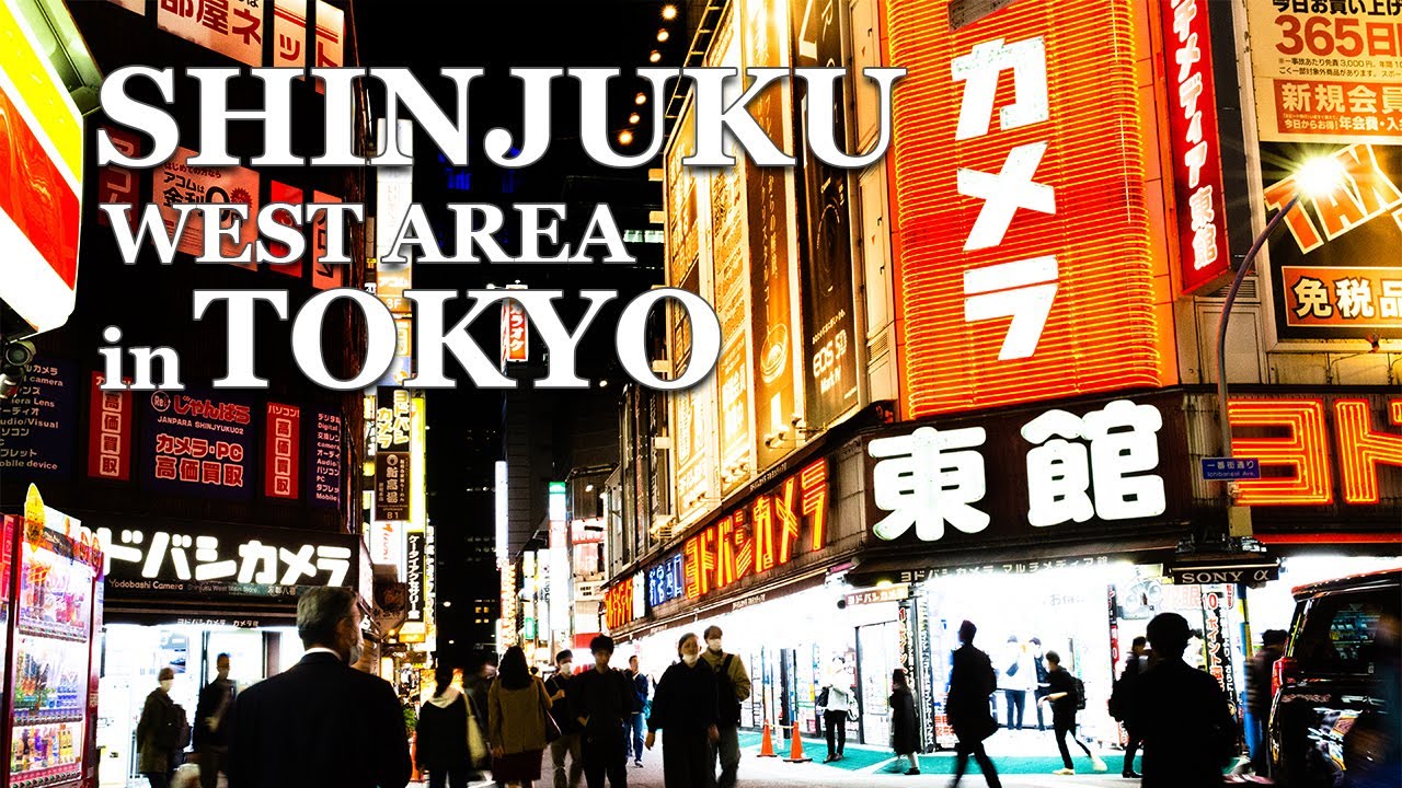 SHINJUKU West Area in TOKYO Night shooting -EOS 5D MarkⅢ-