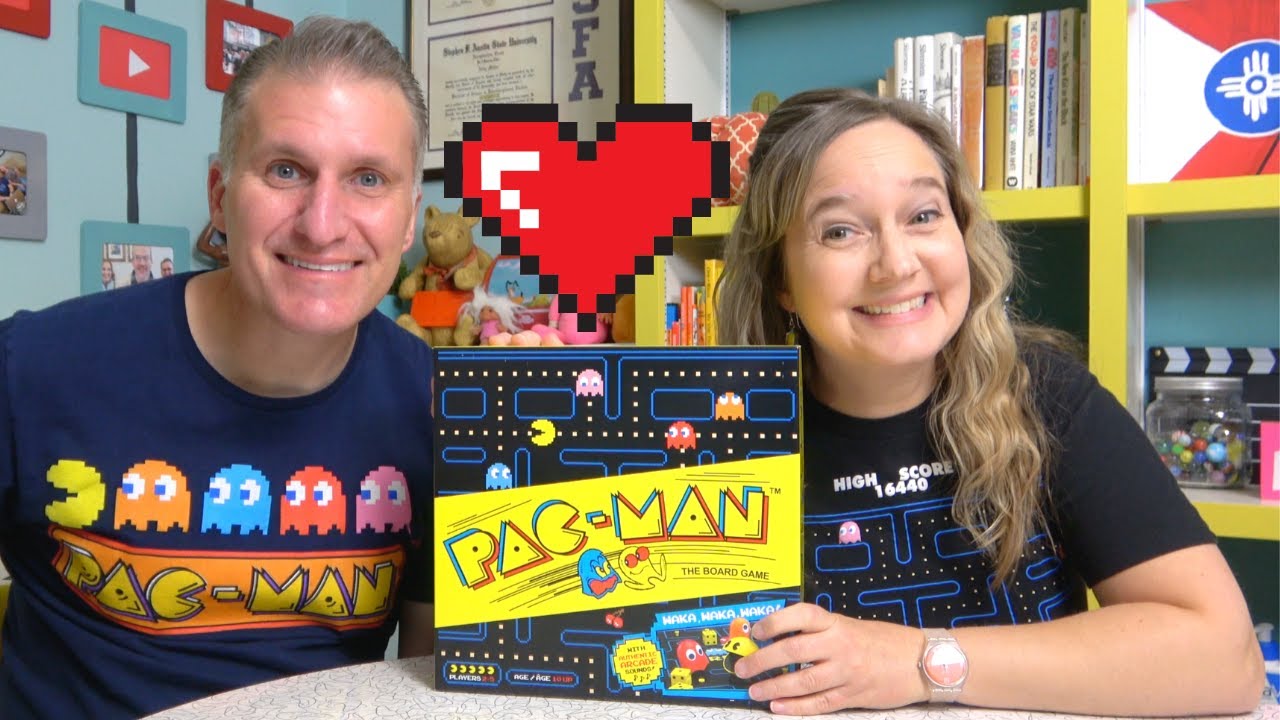 Распаковка и прохождение настольной игры PAC-MAN