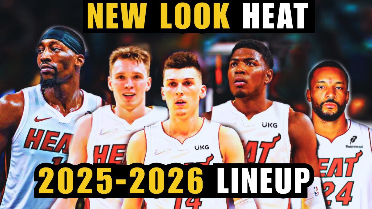 MIAMI HEAT 2025-2026 OFFICIAL LINEUP ! PALAG NA sa EAST ?